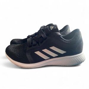 Adidas Black w/ Silver Stripes Edge Lux 4 Sneakers